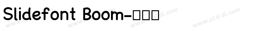 Slidefont Boom字体转换